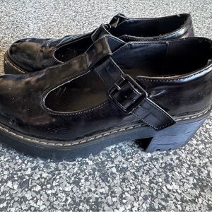 Madden Girl Black Platform Shoes
